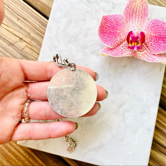 DANNIJO Martina Choker Necklace in Silver NWT - Picture 8 of 12